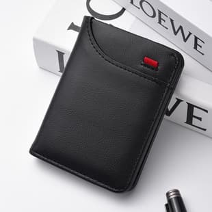 New Card Holder, Cross-Border Multi-Card Vertical Card Case, Men's Leather Mini Wallet
