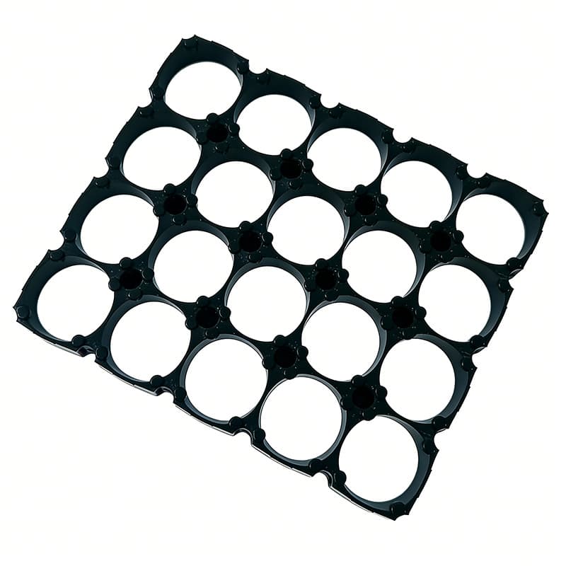 18650 stand lithium battery holder 4*5 plastic battery stand cylindrical battery stand handmade DIY battery pack accessories