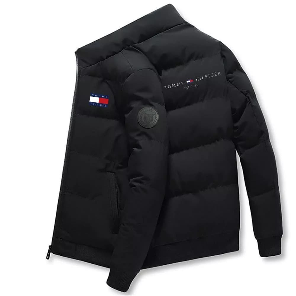 New Stand Collar Men's Cotton Coat Winter Thick Warm Cotton Jacket Trendy Short Cotton Coat Korean Style Cotton Padded Jacket O88
