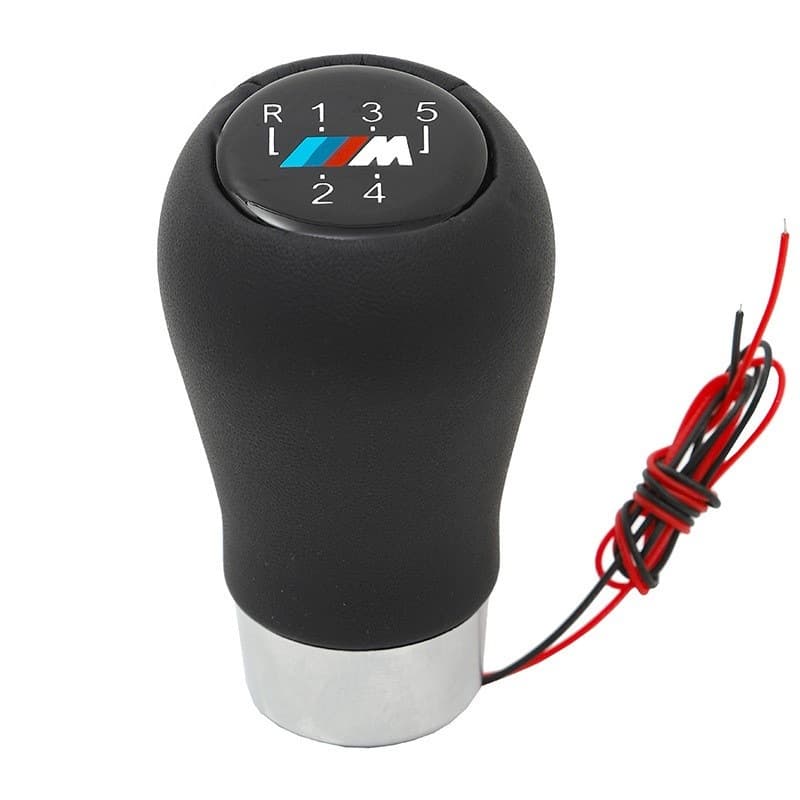 Car Modification LED Glow 5/6 Speed Shift Knob Gear Shift Lever Handle for BMW Auto Parts