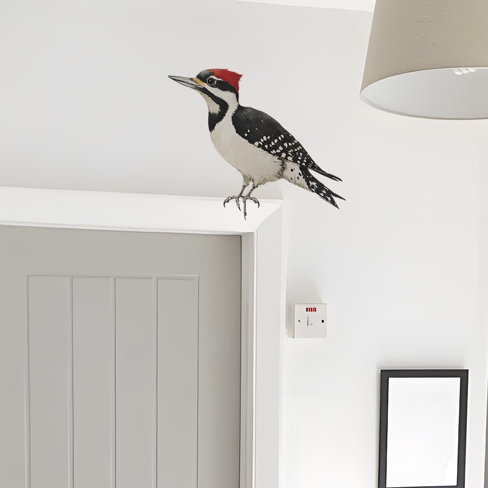 Foreign trade cartoon bird children's bedroom entrance home decoration wall sticker sticker self-adhesive wholesale cross-border HY-F451