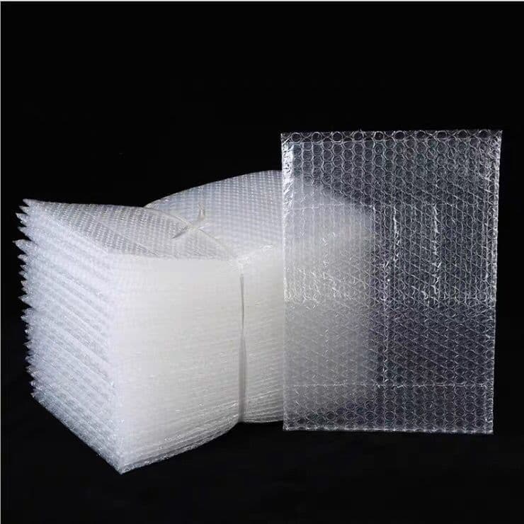 Shockproof Transparent Bubble Mailer, Thickened Foam Bubble Pouch, Virgin Material Bubble Bag for Shipping Packaging, Extra Thick Large Bubble Pouch