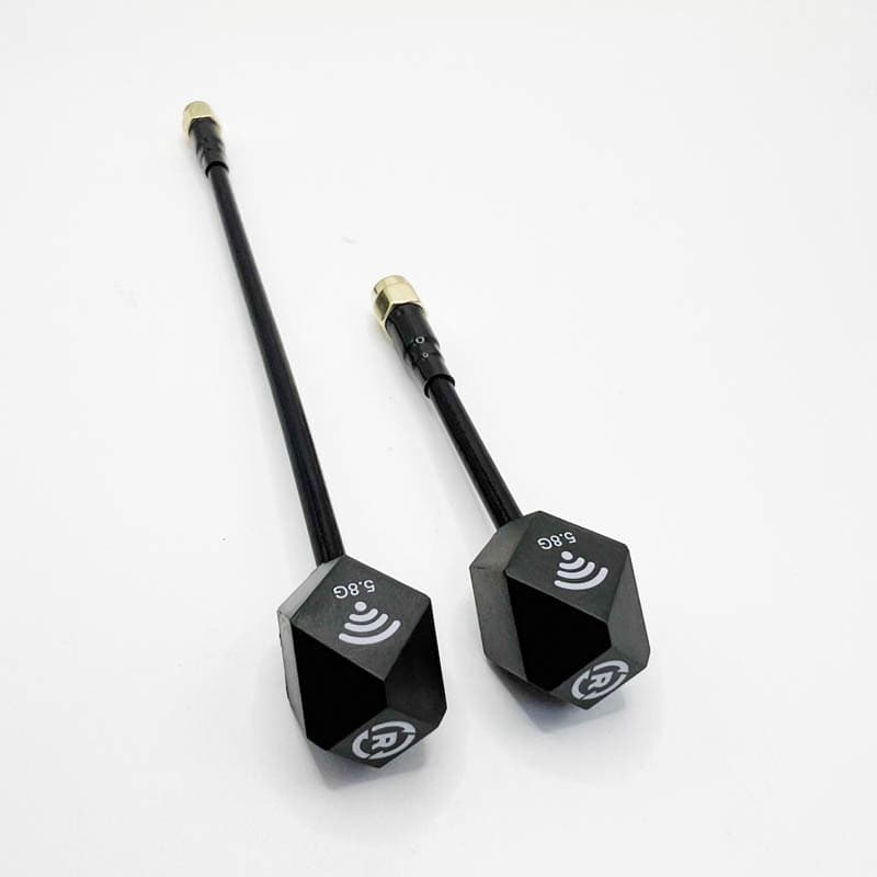 Drone Video Transmission 5.8G Diamond Antenna, Transmitter and Receiver Universal FPV Racing Drone Aerial Photography FPV Video Transmission