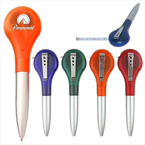 Ability internal measuring tape measuring pull one meter steel ruler rotating iron ruler retracting ruler scale ballpoint pen