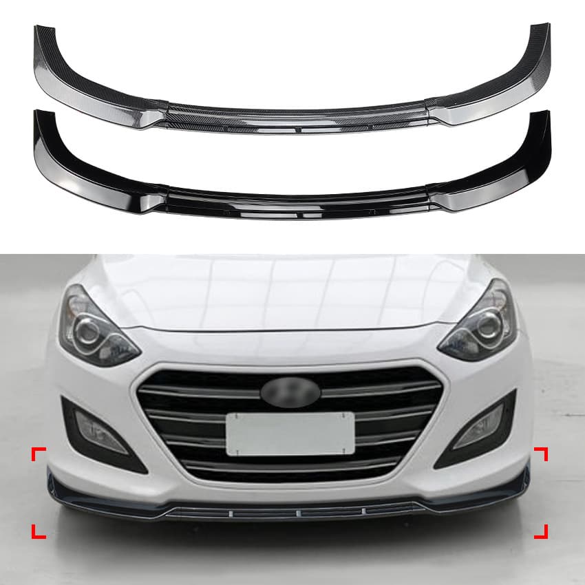 Fit Hyundai I30 MK2 MK2.5 2012-2017 Front Lip Front Spoiler Exterior Modification