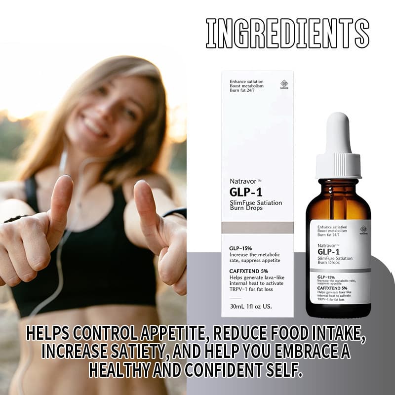 Slimming Satiation Burn Drops Body Care Drops Natravor GLP-1