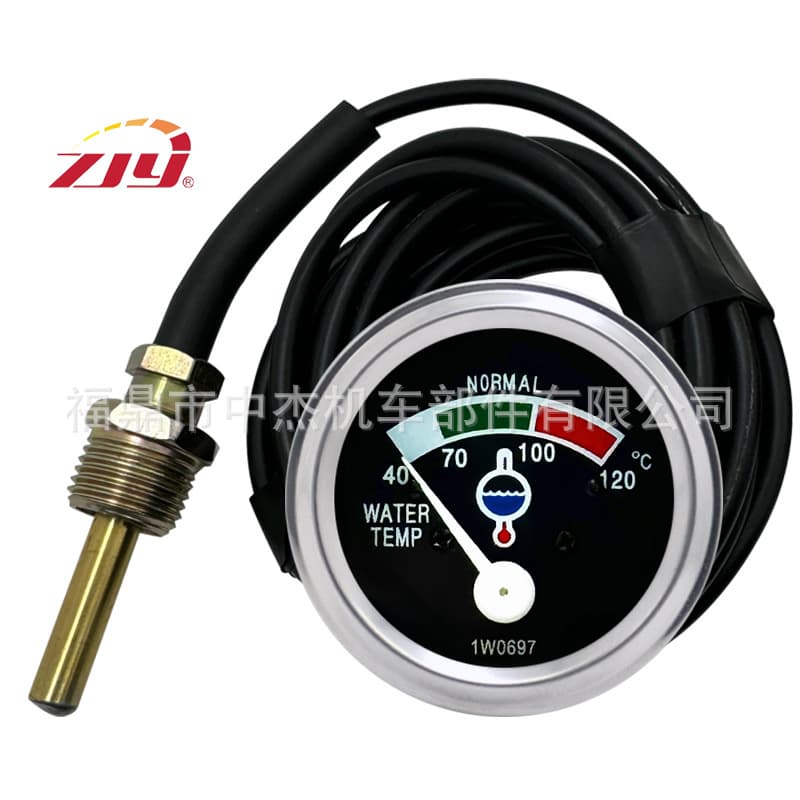 ZJY Zhongjie Gauge Caterpillar Water Temperature Gauge 1W0697 Suitable for Excavator