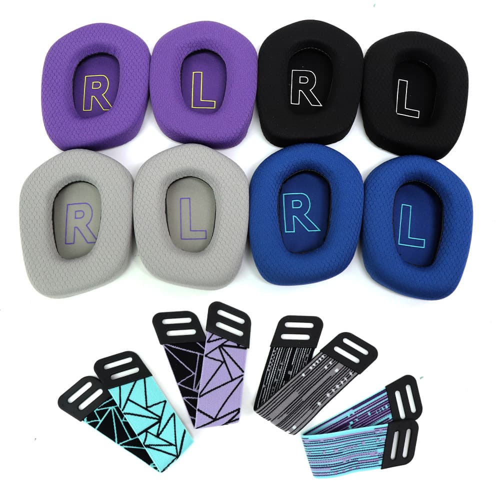 Compatible with Logitech G733 Headset Earpads, G335 Foam Ear Cushions, Headband Cover