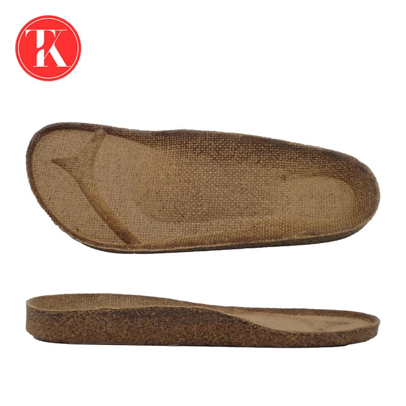 2209 factory direct sales high-quality latex cork burlap midsole in stock, supports ordering