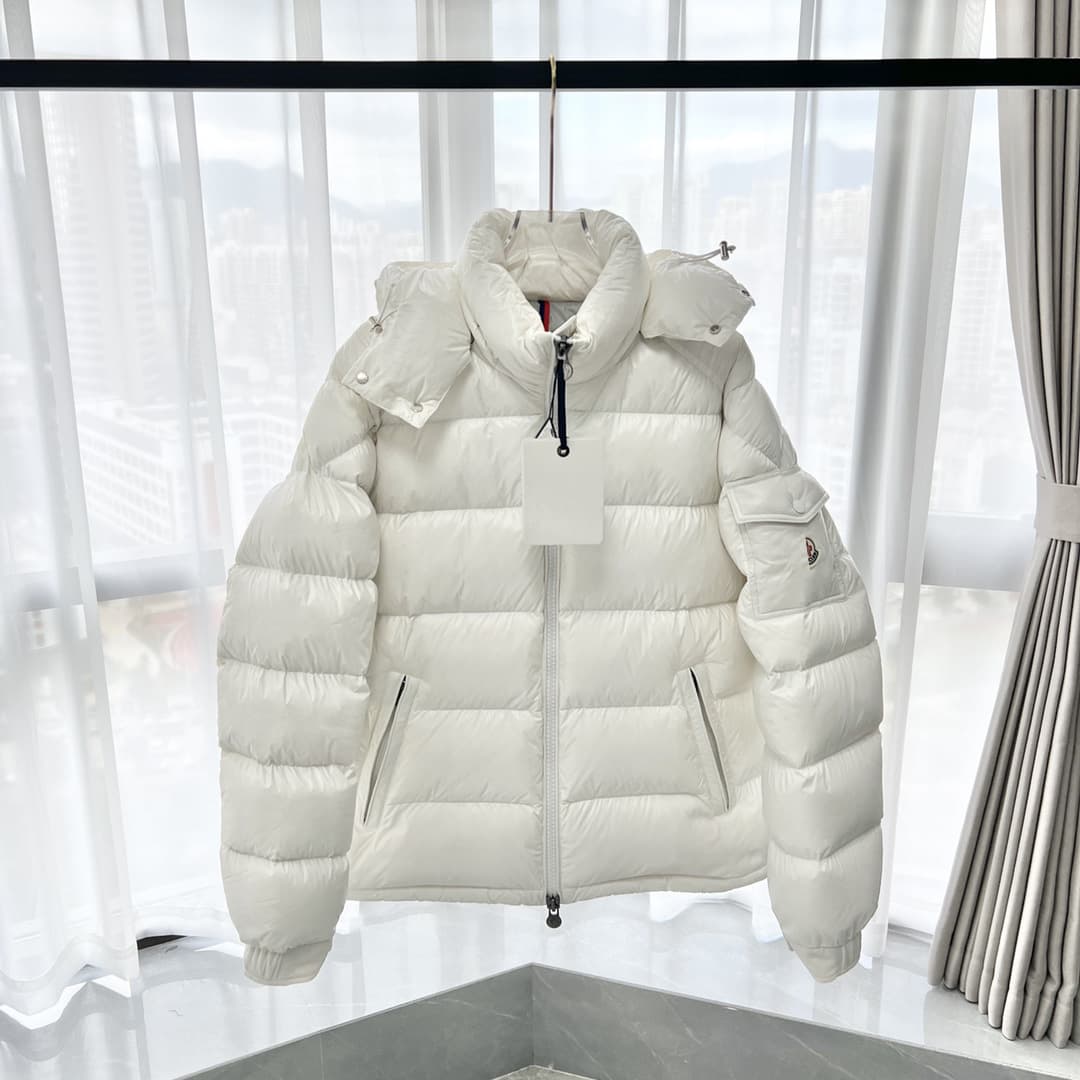 25s Mengjia Maya Glossy Maya Down Jacket Unisex Cold-Weather Warmth Jacket Coat Down