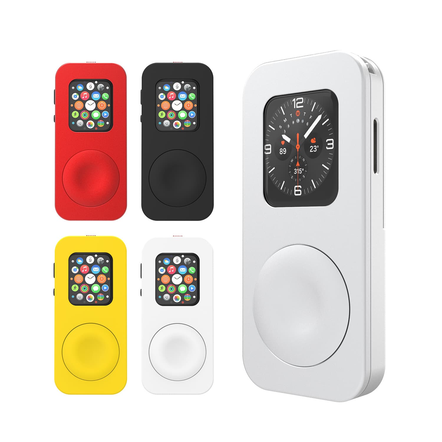 Compatible with Apple Watch 49-46-45-44-42-41-40mm Conversion Case Ultra One-Key Instant iPod