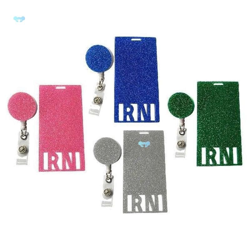 Retractable Keychain Badge Holder Reel Lanyard Key Ring