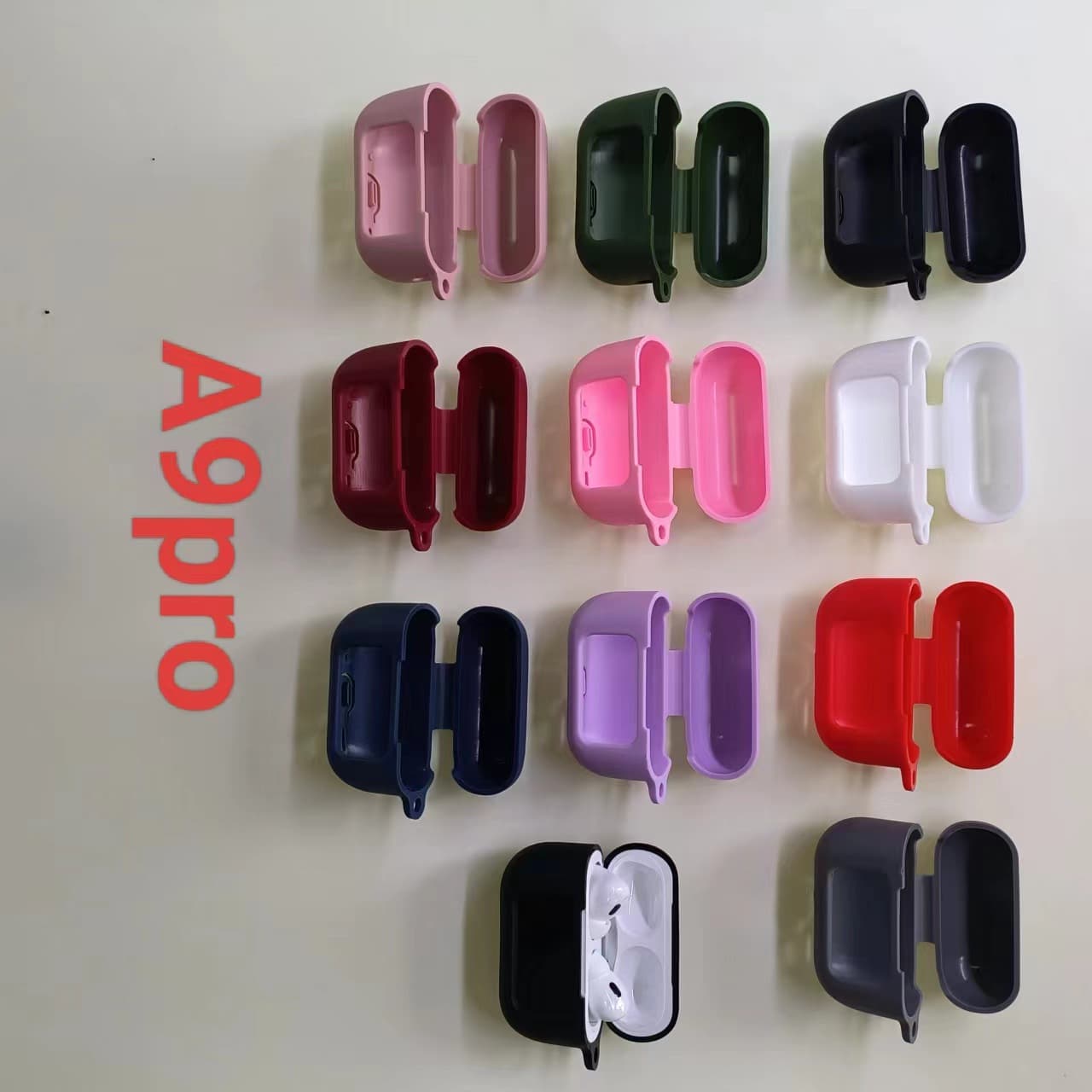 A9 Pro Wireless Earbud Charging Case Cover