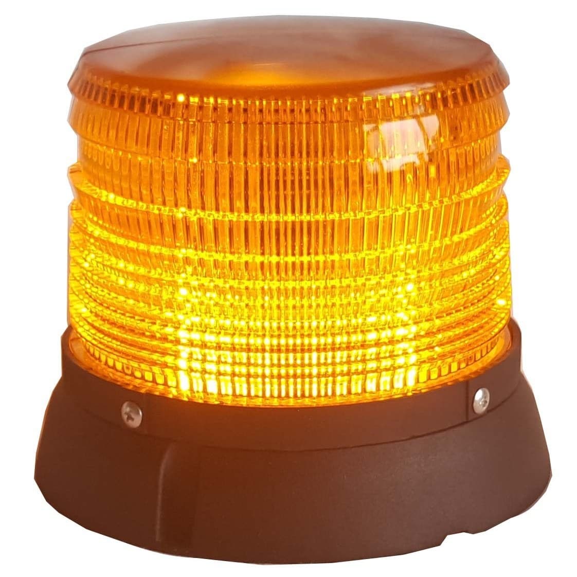 12-24V high-brightness 12LED flashing rotating warning light engineering forklift roof warning round light shock-resistant, durable and super bright