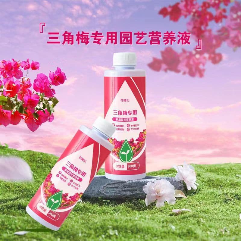 Bougainvillea Nutrient Solution Promotes Blooming Prevents Yellow Leaves Spray for Large Vibrant Flowers Year-Round Bougainvillea Special Fertilizer Wholesale