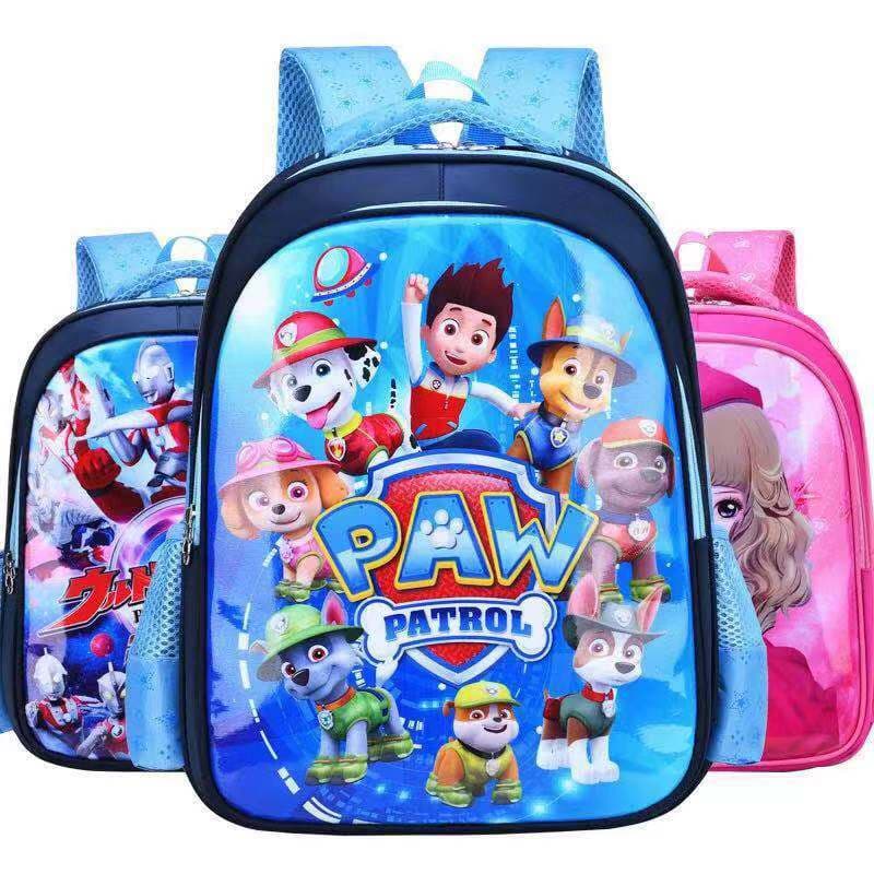 Wholesale Primary School Student Backpack New Anime Cartoon Handheld Frozen Children Girls Weight-Reducing
