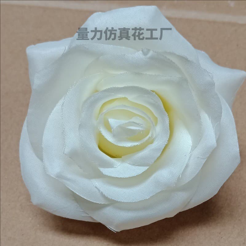 Artificial Rose Flowers Wall Silk Flower Wedding DIY Handmade Fake Flowers Decorative Flower Ring Fake Rose Flower Heads