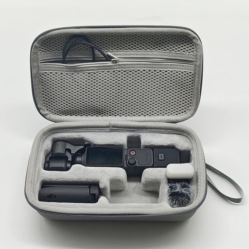 Compatible with DJI Pocket 4 Battery Kit Storage Bag EVA Portable Gimbal Action Camera Protective Case