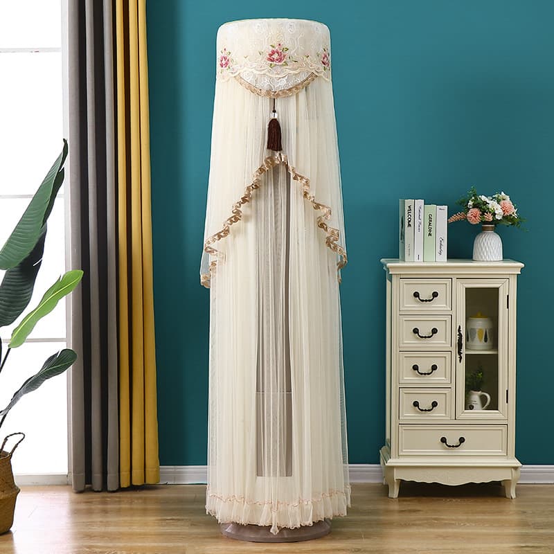 Best-selling Air Conditioner Dust Cover, Vertical Cylindrical Round Cabinet Unit, No Need to Remove Cover When Turning On, Universal for Gree, Midea, Haier