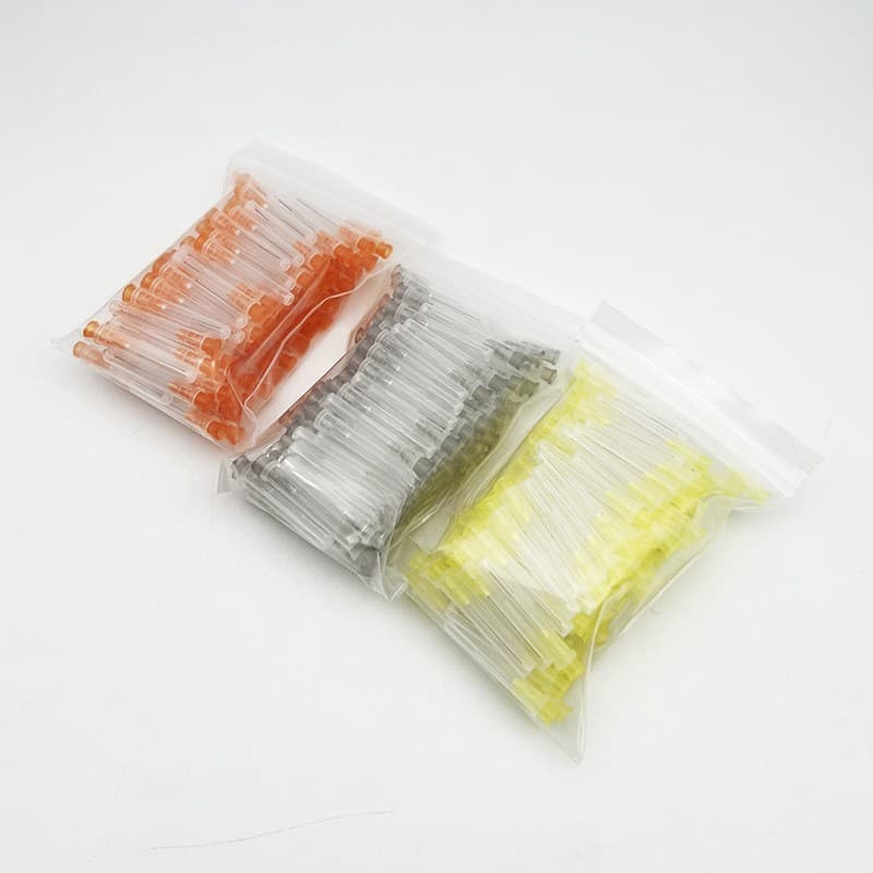 Dental Materials: Root Canal Irrigation Needles, Side-Open Needles, Side-Open Needles, 100 Pieces/Bag