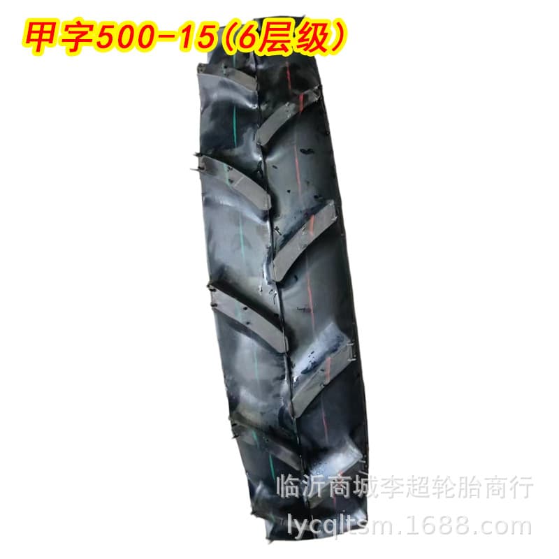 New genuine Xulun Jiazi tire 500-15 herringbone pattern tractor 5.00-15 steering tire agricultural use