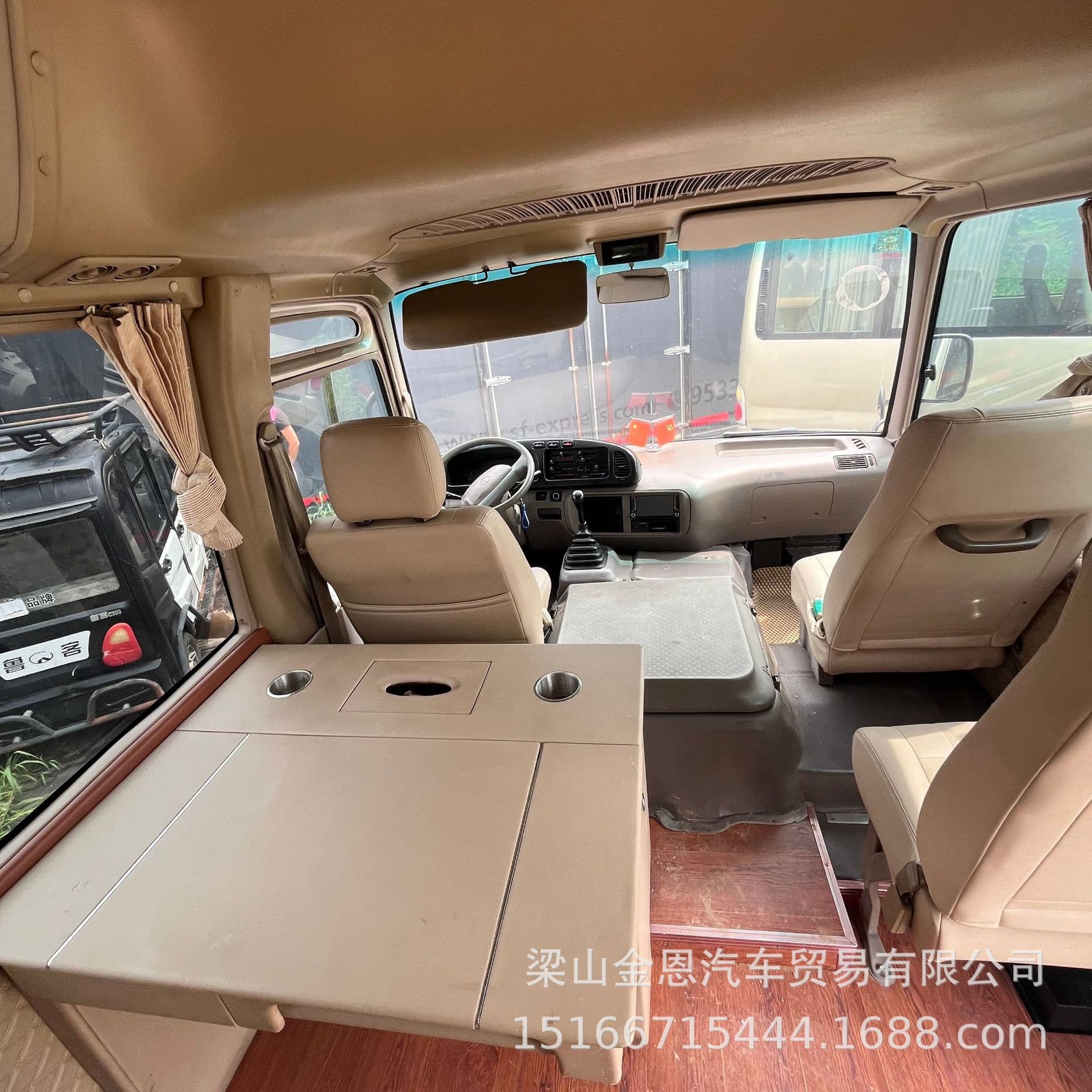 Toyota Minibus Electric Swing-Out Door 2Tr 3Tr Engine Diesel Engine
