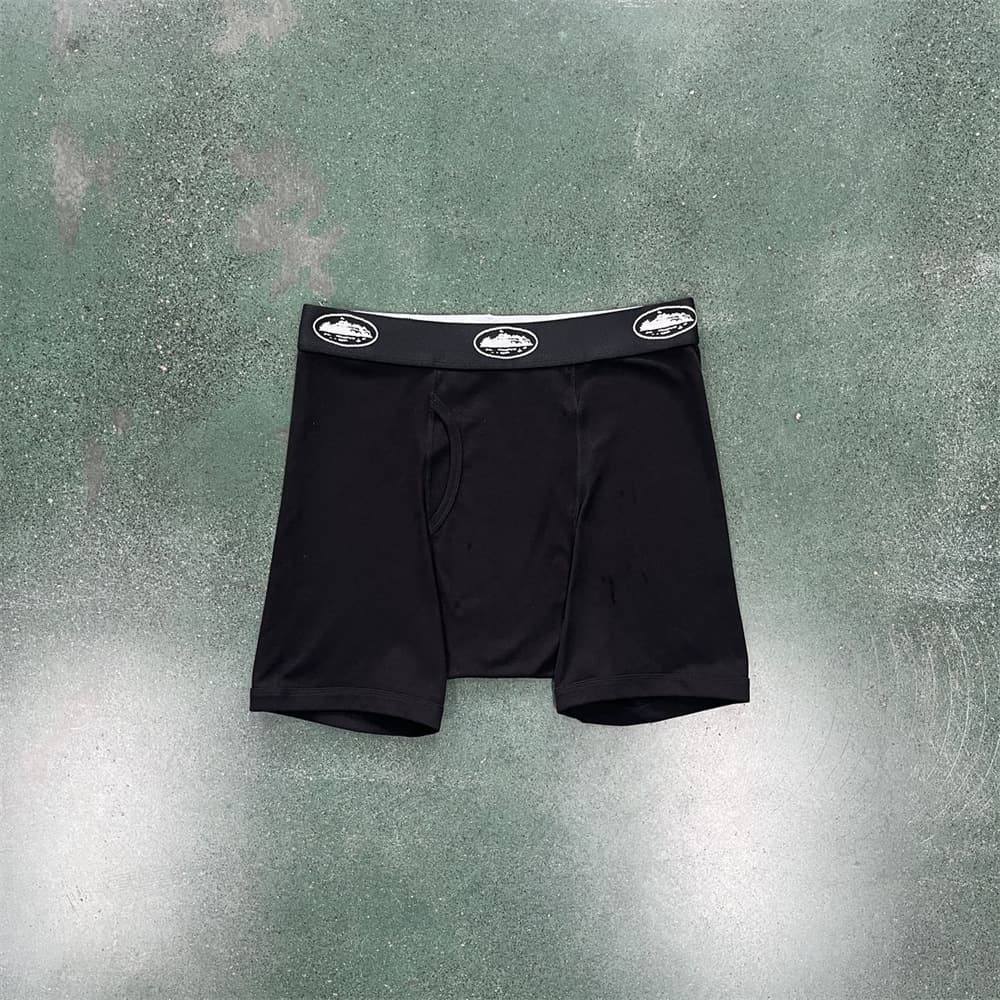 Corteiz boxer underwear European and American high street men's 100% pure cotton boxer shorts, comfortable and breathable shorts