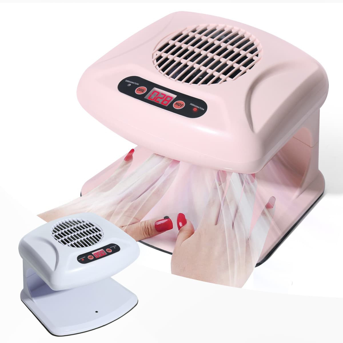 Sensor Hand Dryer Hot and Cold Air Dual Use Hand and Foot Dryer Home Use Wet Hand Drying and Warming Blower