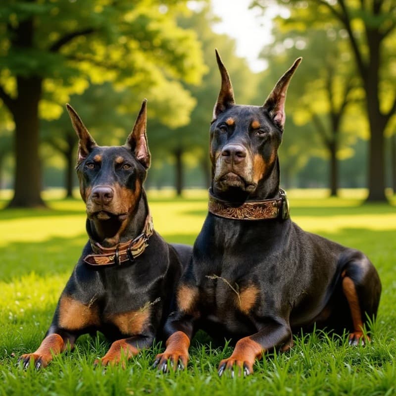 Purebred Doberman Pinscher pet live dog miniature Doberman puppy German Doberman guard dog live animal