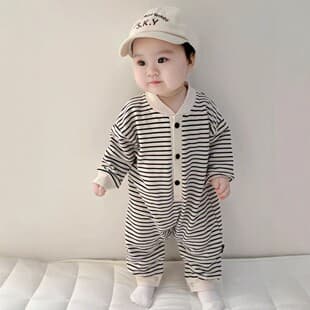 Baby Clothes Spring Autumn Boys Girls Onesie Stylish Newborn Romper Home Fall Versatile Long Sleeve Bodysuit