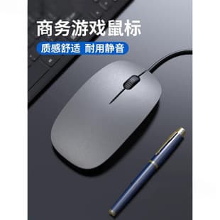 Wired Mouse Silent Office Home Gaming Desktop Computer Compatible with ASUS Lenovo HP Chenying