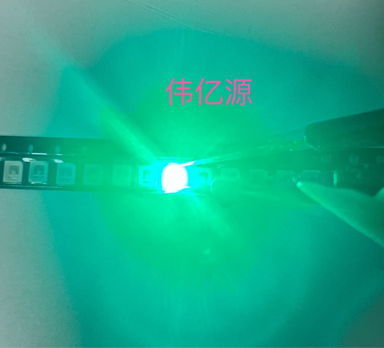 2835 Traffic Green Light 500-505nm Wavelength Cyan Green Traffic Signal LED Emerald Green Pure Green Light 0.5W