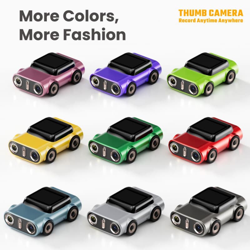 Cross-border Thumb Camera Student Mini Camera Small Portable Retro Photo Video High-quality Camera