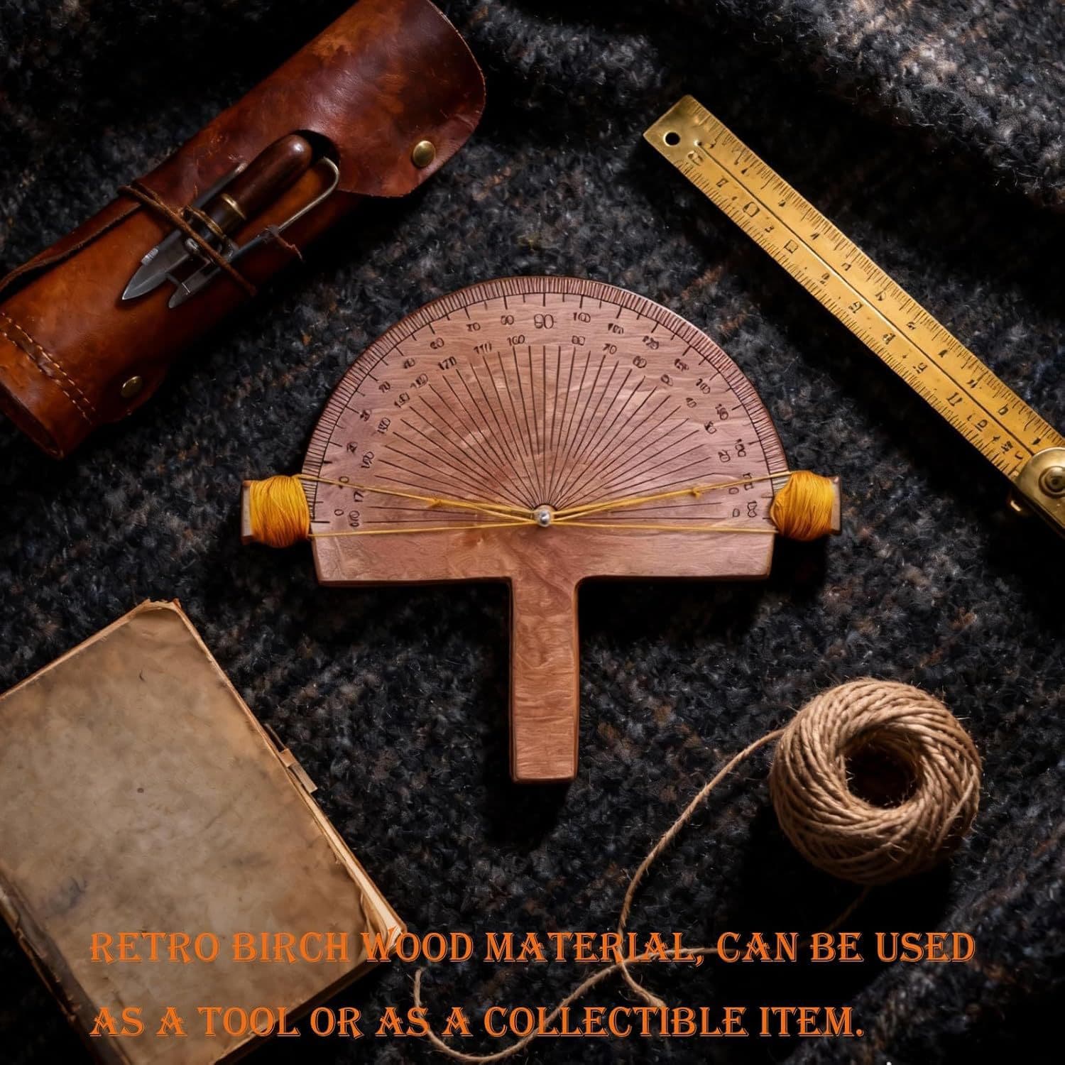 Amazon's new Precision Angle Finder precision angle detector hand-made birch measuring tool