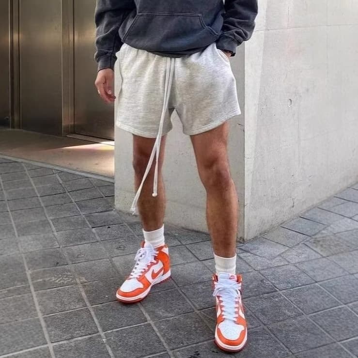 2025 New Korean-Japanese High Street Niche Design Casual Pants Summer Street Trend Comfortable Sports Fitness 5-Inch Shorts