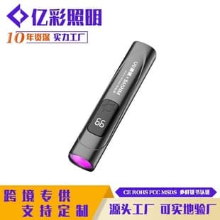 UV Light for Vegetables and Fruits, Anti-Ultraviolet Pesticide Residue Detector, Outdoor and Home Use Banknote Verification UV Light