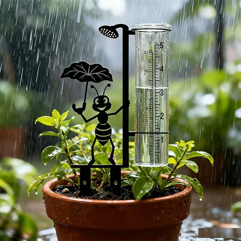 Cross-border New Outdoor Rain Gauge Garden Decoration Outdoor Decor