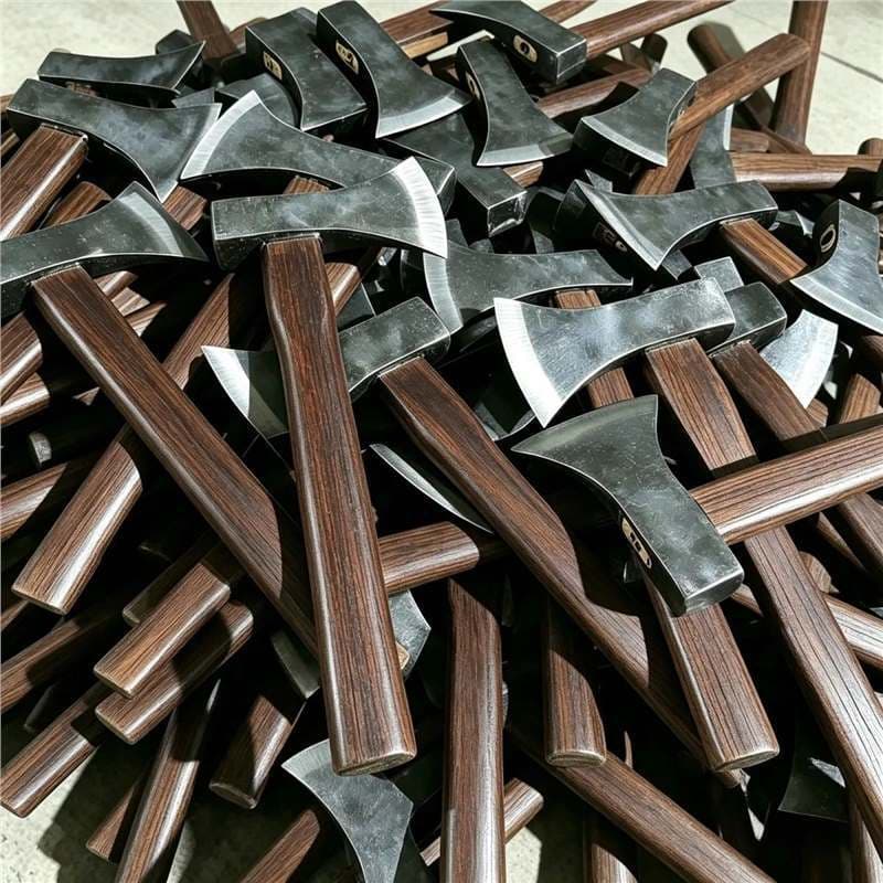 Manganese Steel Axe, Woodworking Hand Splitting, Forged Tree Cutting, Outdoor Mountain Opening, Log Splitting Tool, Household
