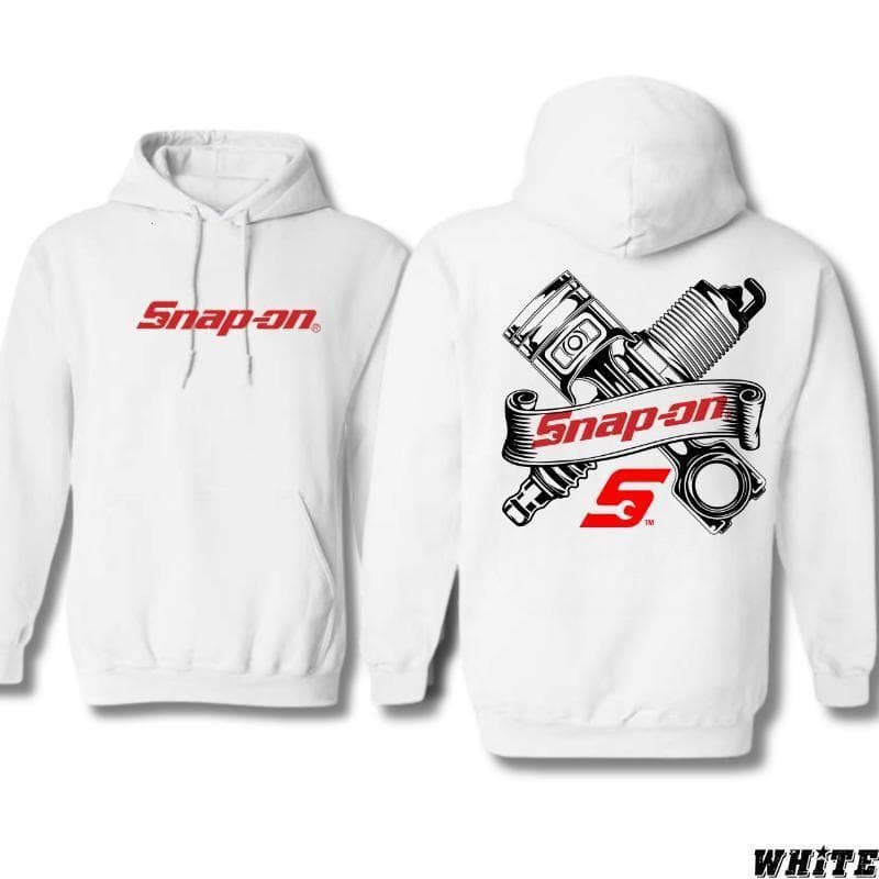 [Cross-border EU Size] Snap-On Engine Parts Graphic Hoodie Durable Unisex
