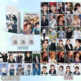 CORTIS Album Laser Small Cards 50 Sheets 3-inch Polaroid LOMO Cards Postcards Photos Merchandise Same Style