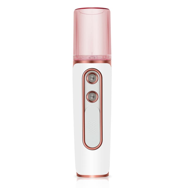 Dual-nozzle Handheld Hydration Mist Device with USB Charging, Mini Cold Spray Humidifier