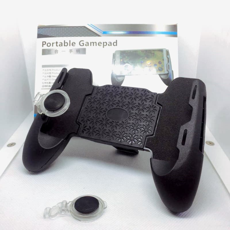 Fire [JL-01] three-in-one game controller PlayerUnknown's Battlegrounds auxiliary walking mobile game chicken grip with bracket