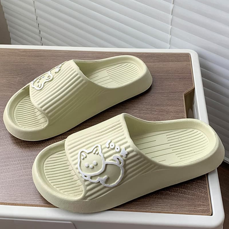 New Summer Slippers, Non-Slip EVA Soft Sole Sandals for Women, Men's Bathroom Anti-Slip Slippers Wholesale