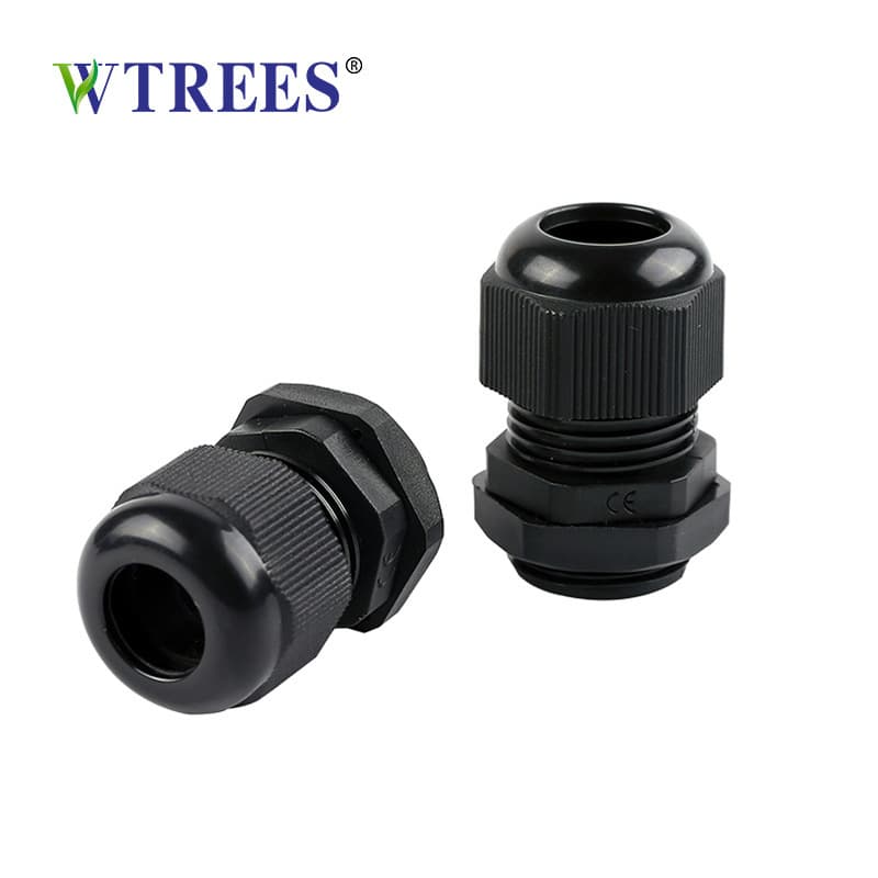PA nylon cable waterproof joint M25 porous two holes, three holes and four holes sealed wire fixing grid head M22
