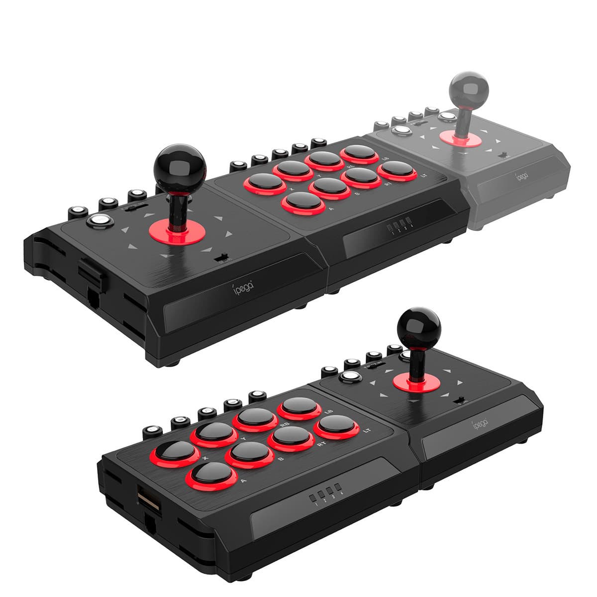 IPEGA PG-9059 Joystick Arcade Street Fighter Controller Supports Switch/PS4/PS3/PC