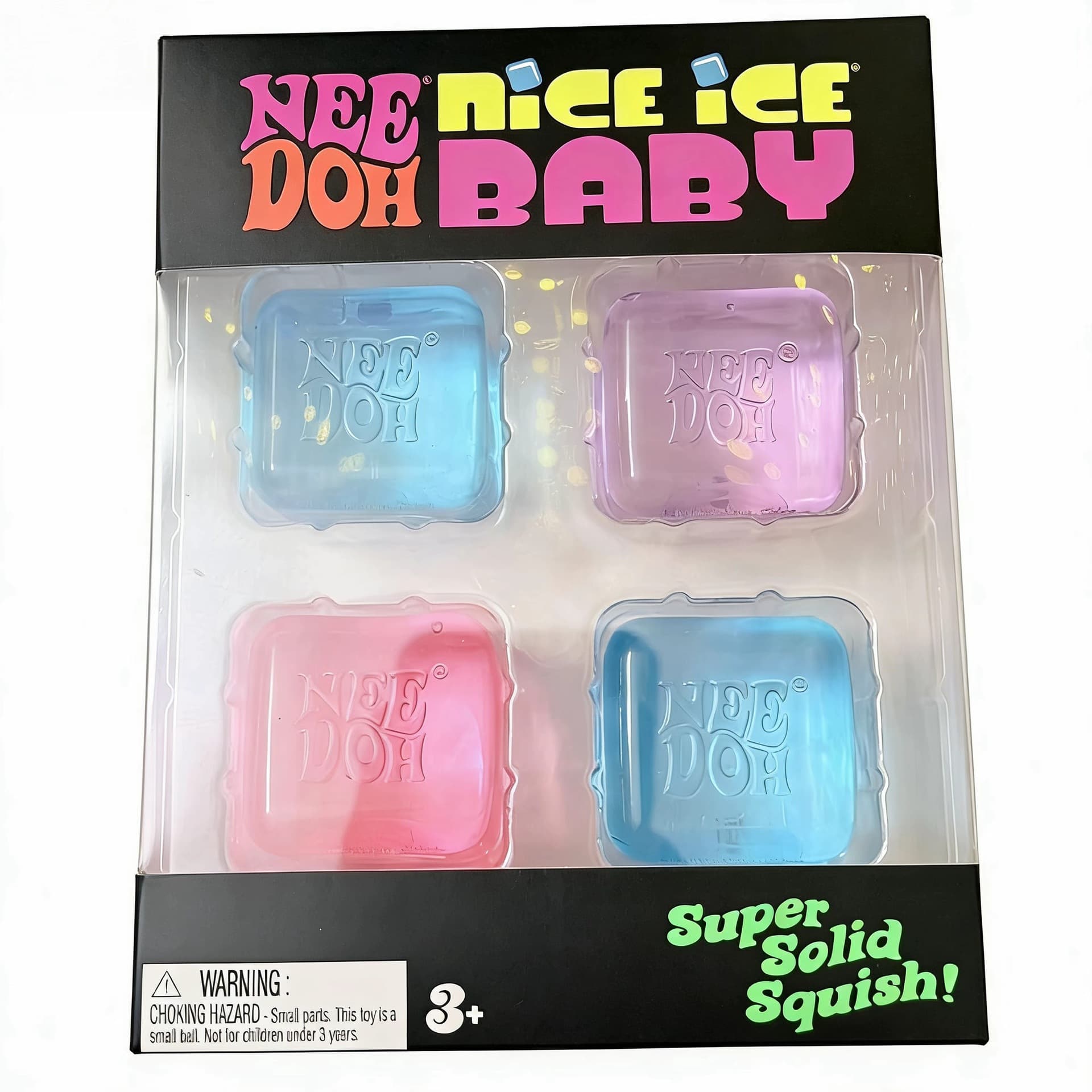 Cross-border Bestseller Schylling Needoh Nice Cube Sensory Toy Stress Relief Squeeze Cube