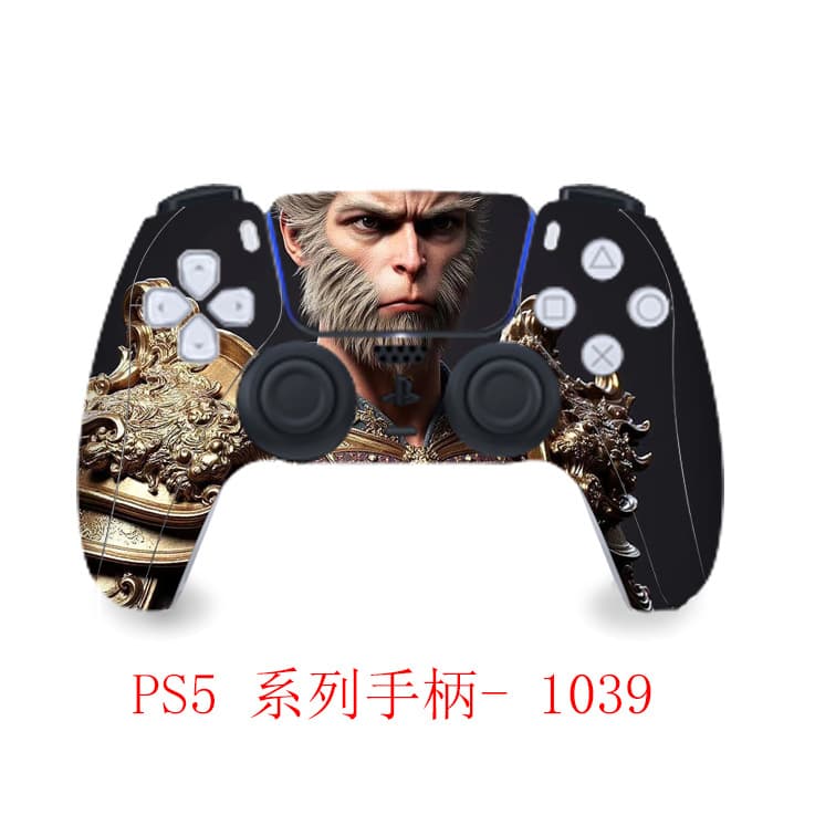 PS5 Series Controller Skin PS5 Slim Controller Sticker Black Myth Wukong Compatible with PS4 Controller Sticker