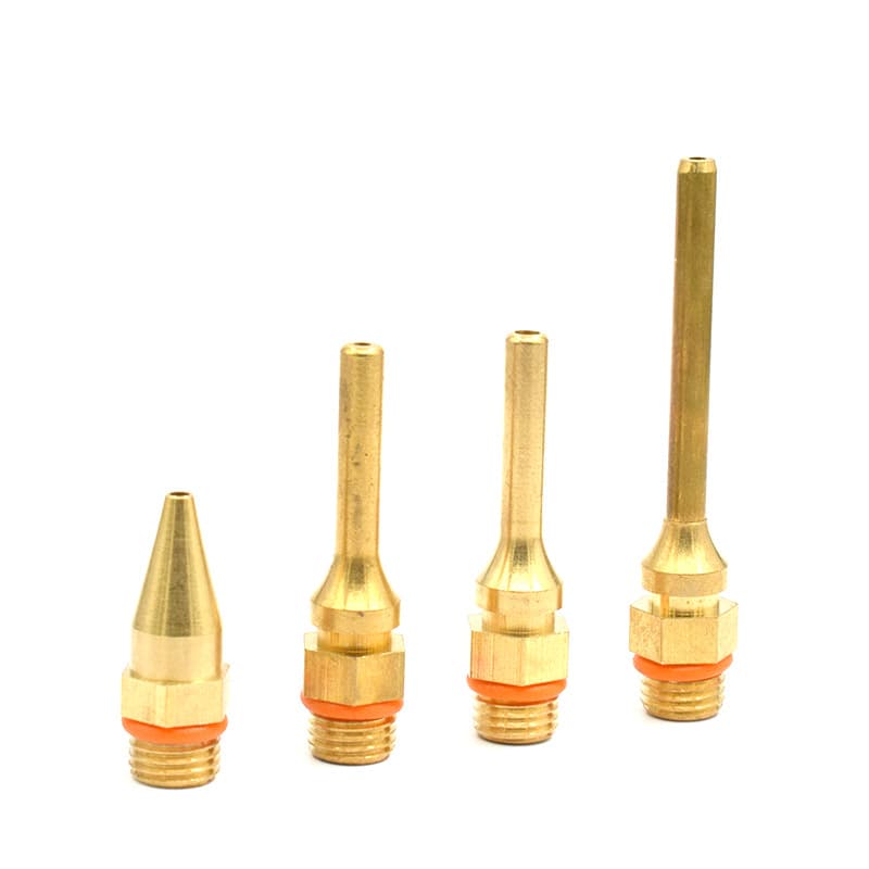 Hot Glue Gun Copper Nozzle Extended Tip 50MM 70MM Glue Gun Nozzle Copper Tapered Extended Tip