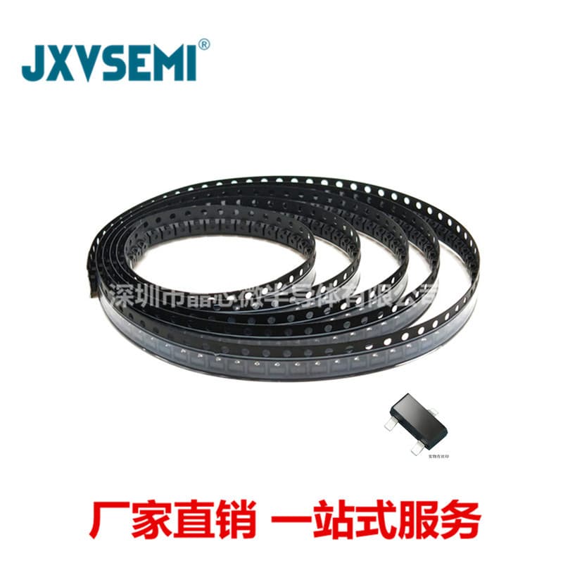 KN3906S-RTK/P SMD transistor, silkscreened ZA SOT23, brand new, in stock.