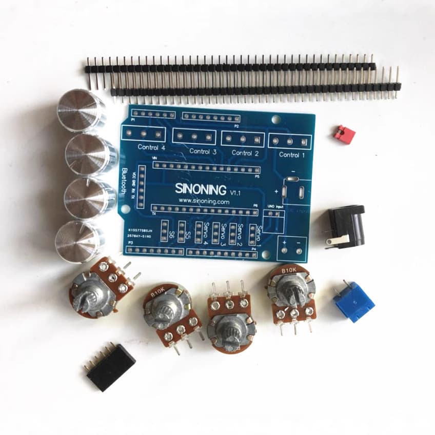 Potentiometer Expansion Kit for Arduino Uno R3 Robot Arm Expansion Board DIY Kit SNA50